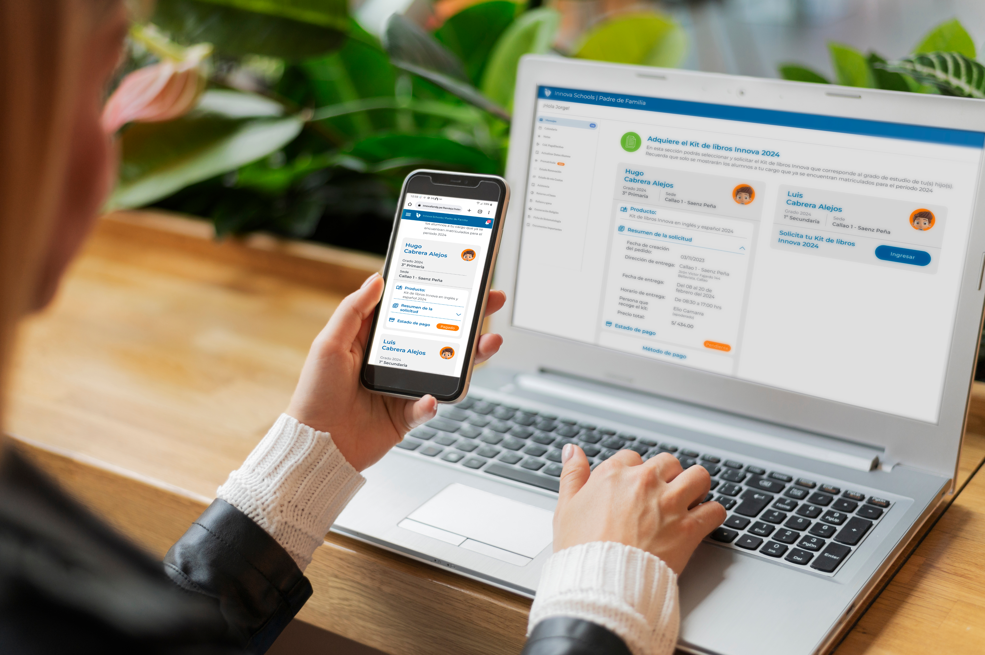 An illustrative sketch of a flower